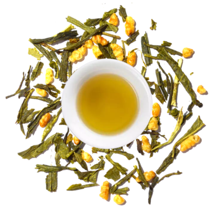 genmaicha chinesischer grüntee mit Reis aus china