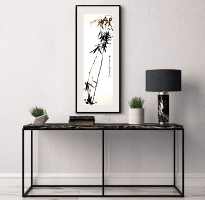 Bambus Bamboo sumie painting chinesische japanische Tusche Malerei janpanises chinese ink painting