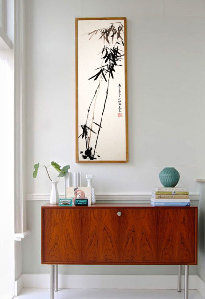 Bambus Bamboo sumie painting chinesische japanische Tusche Malerei janpanises chinese ink painting