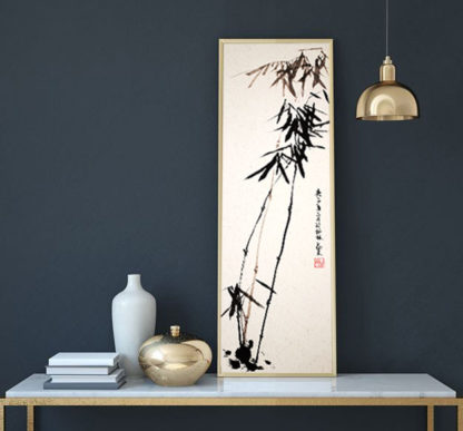 Bambus Bamboo sumie painting chinesische japanische Tusche Malerei janpanises chinese ink painting