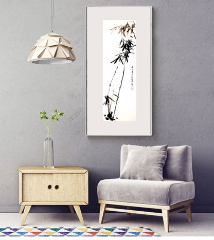 Bambus Bamboo sumie painting chinesische japanische Tusche Malerei janpanises chinese ink painting