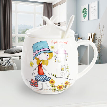 tasse Deckel Becher Tee tea cup knochen porzellan