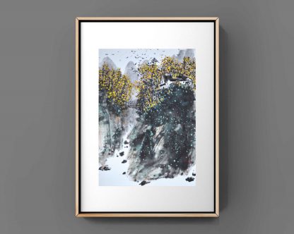 Landschaft landscape sumie painting chinesische japanische Tusche Malerei janpanises chinese ink painting 荷花lotus lotos sumie painting chinesische japanische Tusche Malerei janpanises chinese ink painting 水墨山水