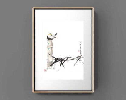 bamboo Bambus sumie painting chinesische japanische Tusche Malerei janpanises chinese ink painting 竹子