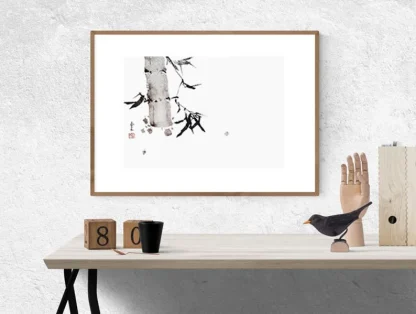 bamboo painting bambsus zeichnen bamboo painting tusche malerei sumi-e painting tusche Zeichnen tinte zeichnung wand dekoration wandkunst Büro dekoration wohn decoration blumen zeichnen landscape painting landschaft malerei tier zeichnen