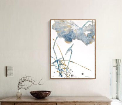 Blumen zeichnung flower painting sumie painting sumie painting Tuschemalerei wall decoration Zeichnung 水墨 荷花 lotus lotos