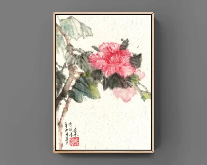 camellia Kamelie Blumen zeichneng flower painting tusche malerei sumi-e painting tusche Zeichnen tinte zeichnung wand dekoration wandkunst Büro dekoration wohn decoration blumen zeichnen landscape painting landschaft malerei tier zeichnen