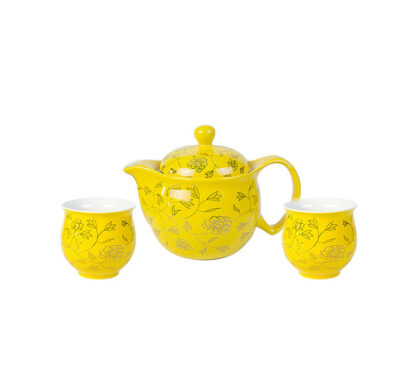 Teekanne, Keramik, Tee-Set, Porzelan, teetasse, teapot,tea cup