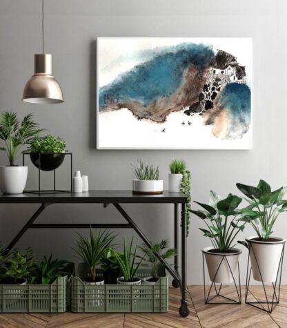 landscape painting tusche malerei sumi-e painting tusche Zeichnen tinte zeichnung wand dekoration wandkunst Büro dekoration wohn decoration blumen zeichnen landscape painting landschaft malerei tier zeichnen