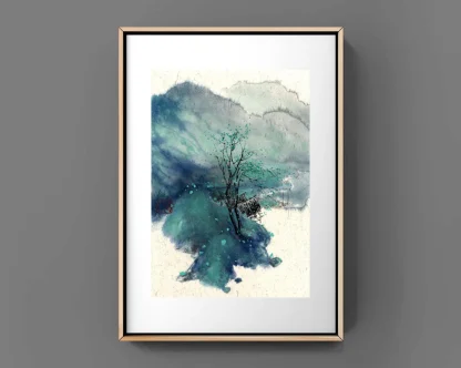 landscape painting tusche malerei sumi-e painting tusche Zeichnen tinte zeichnung wand dekoration wandkunst Büro dekoration wohn decoration blumen zeichnen landscape painting landschaft malerei tier zeichnen