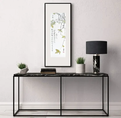 Blumen zeichneng flower painting tusche malerei sumi-e painting tusche Zeichnen tinte zeichnung wand dekoration wandkunst Büro dekoration wohn decoration blumen zeichnen landscape painting landschaft malerei tier zeichnen