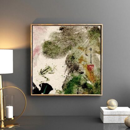 Frosch zeichneng flower frog painting tusche malerei sumi-e painting tusche Zeichnen tinte zeichnung wand dekoration wandkunst Büro dekoration wohn decoration blumen zeichnen landscape painting landschaft malerei tier zeichnen