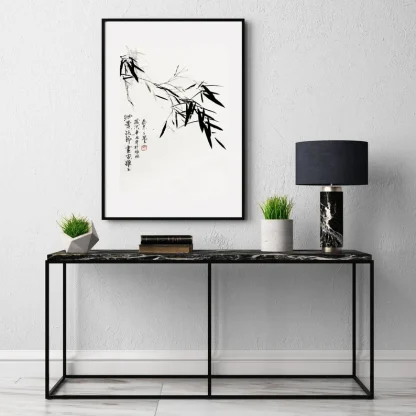 bamboo painting bambsus zeichnen bamboo painting tusche malerei sumi-e painting tusche Zeichnen tinte zeichnung wand dekoration wandkunst Büro dekoration wohn decoration blumen zeichnen landscape painting landschaft malerei tier zeichnen