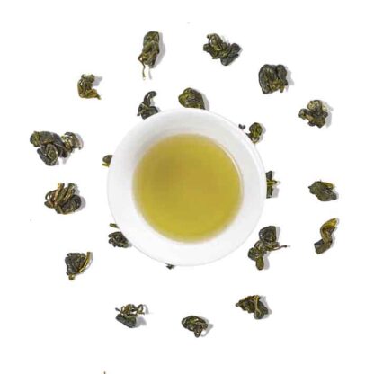 green tea Grüntee grüner Tee BIO Tee Frühlingsschnee